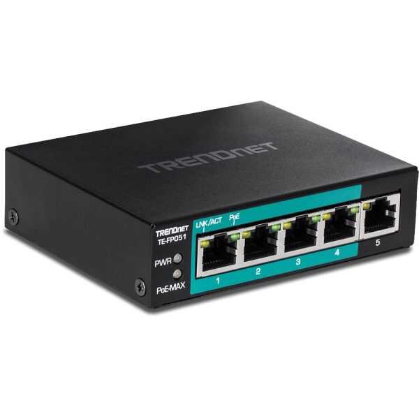 TRENDnet 5-Port Fast Ethernet Long