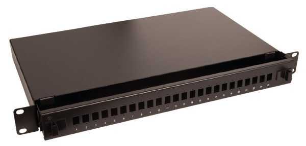 Lanview Fibre patch panel 19" 1U 24