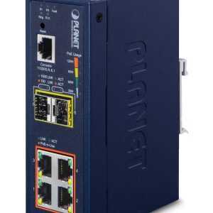 Planet IP40 Industrial L2+/L4 4-Port