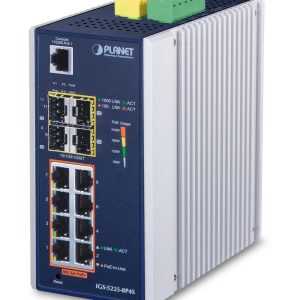 Planet IP30 Industrial L2+/L4 8-Port