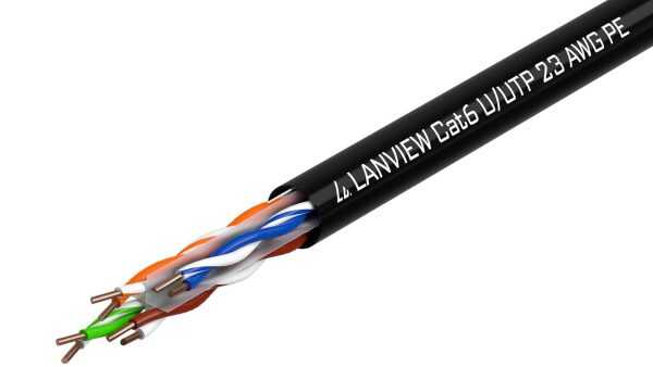 Lanview Cat6 U-UTP Network Cable