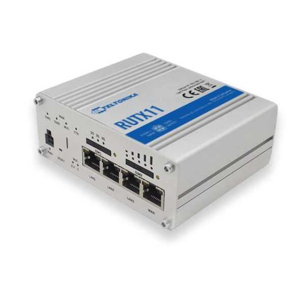 Teltonika Networks RUTX11 LTE CAT6 RUGGED ROUTER