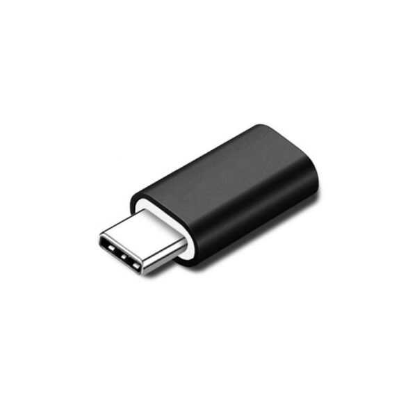 MicroConnect Lightning-USB-C Adapter, Black