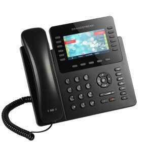 Grandstream Ip Phone Black 12 Lines Lcd