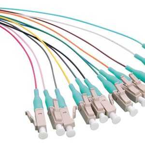 LOGON PROFESSIONAL Fiber Pigtail Set 12x LC OM3