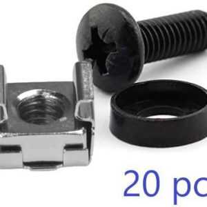 Lanview M6 CAGE NUT SET AND MOUNTING