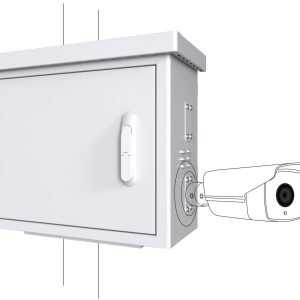 Lanview Midi Radius Pole Mounted CCTV