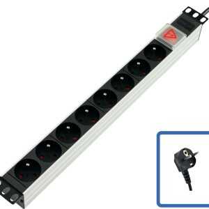 Lanview POWER STRIP 19" - 8 WAY -