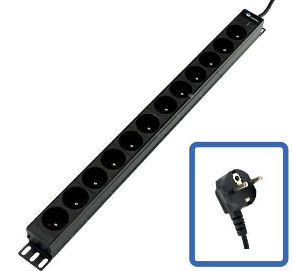 Lanview POWER STRIP 19" - 12 WAY -