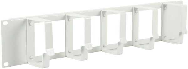 Lanview 2U 19" CABLE ORGANIZER PANEL