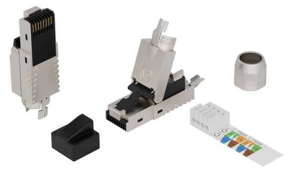 Lanview RJ45 FTP plug Cat6a for