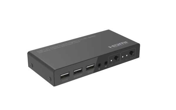 MicroConnect 4K@60Hz HDMI KVM switch, 2x1,