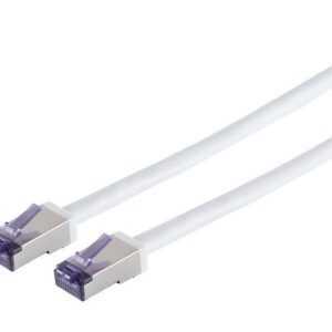 Lanview HIGH-FLEX Cat6a S/FTP White 1m