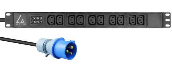 Lanview 19'' rack mount power strip,