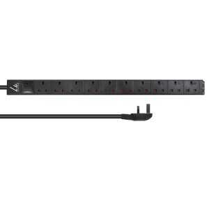 Lanview UK Rack mount power strip,