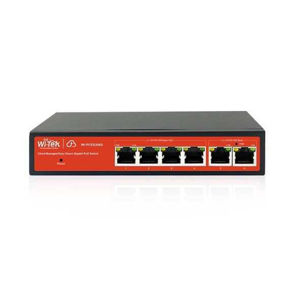 Wi-Tek 6x10/100/1000MBPS RJ45 PORT