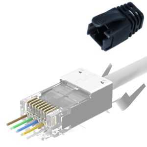 Lanview RJ45 STP plug Cat6A/Cat7 for