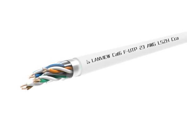 Lanview Cat6 F-UTP Network Cable