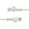 10m White Cat 5e Cable Snagless