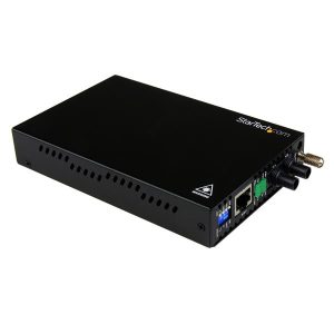 Ethernet to ST MM Fiber Media Converter