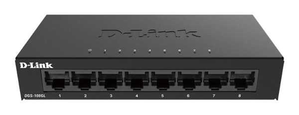 D-Link 8-Port Gigabit Ethernet Metal