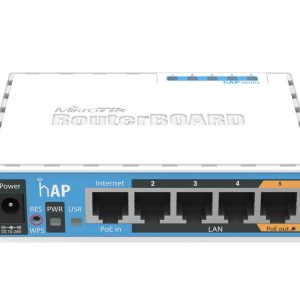 MikroTik hAP with 650MHz CPU, 64MB RAM,