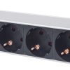 Intellinet 10" 1U Rackmount 4-Output