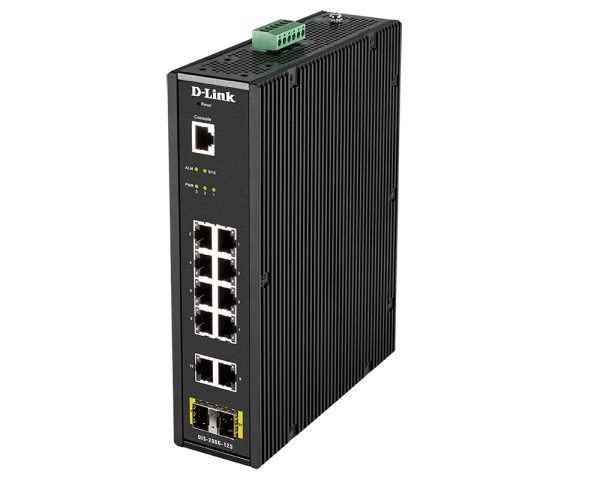 D-Link 12 Port L2 Industrial Smart