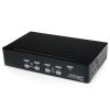 4 Port VGA USB KVM Switch with Hub