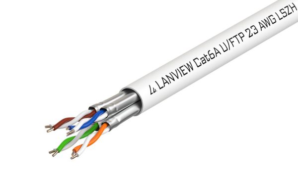 Lanview Cat6a U-FTP Network Cable