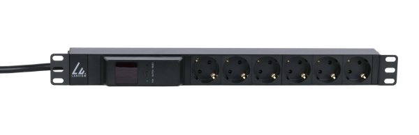 Lanview 19'' rack mount power strip,