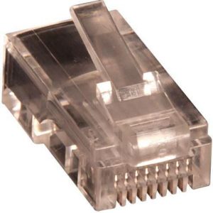 Lanview RJ45 UTP plug Cat5e for AWG