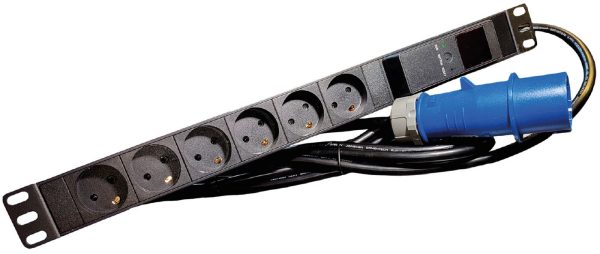 Lanview 19'' rack mount power strip,