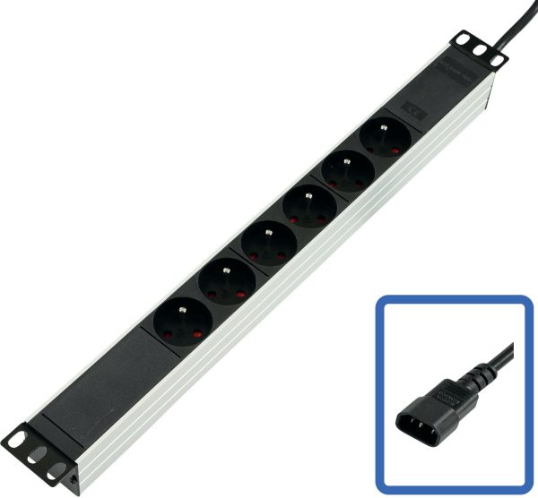 Lanview POWER STRIP 19" - 6 WAY -