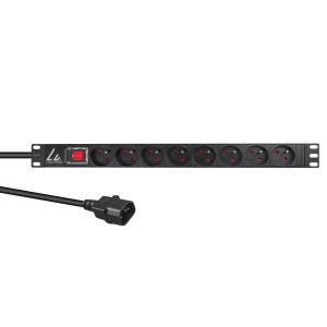 Lanview 19'' rack mount power strip,