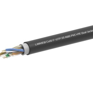 Lanview CAT6 F/UTP PVC+PE Dual Jacket