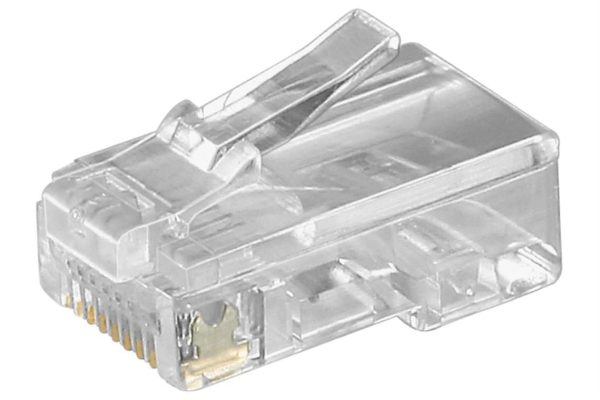 Lanview RJ45 Plug for Flat Cable, 8