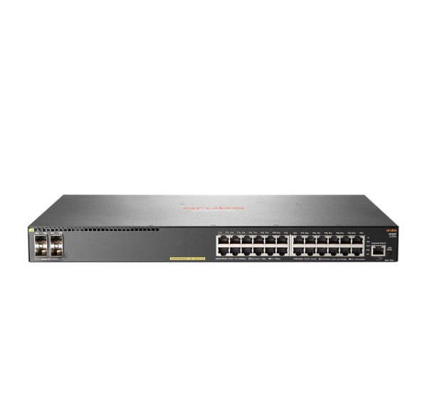 Hewlett Packard Enterprise ARUBA 2930F 24G POE+ 4SFP+