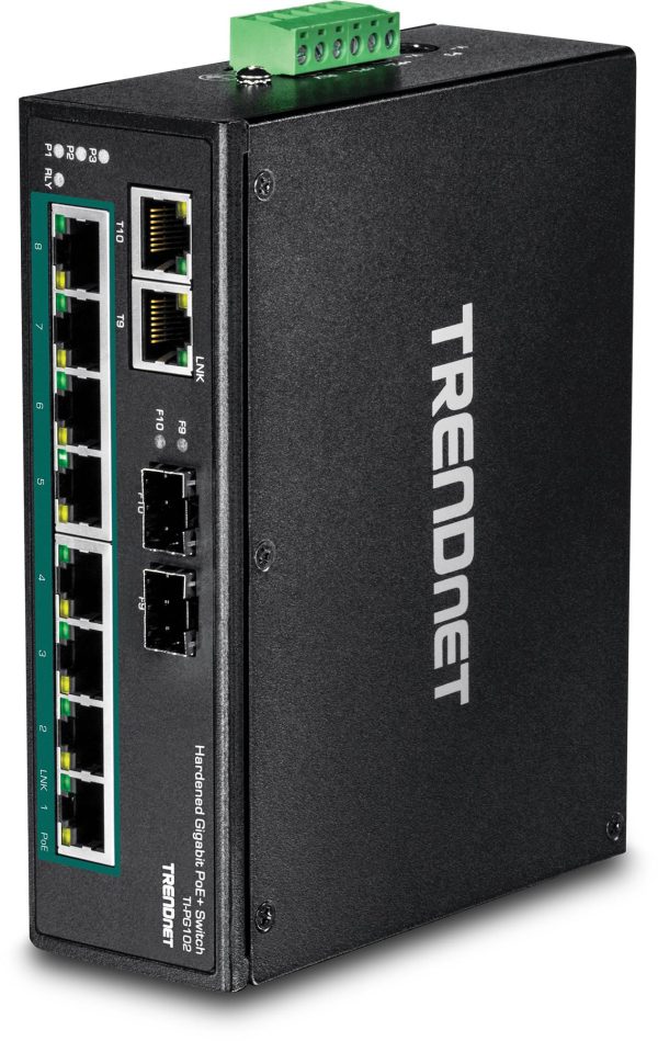 TRENDnet 10-Port Hardened Industrial