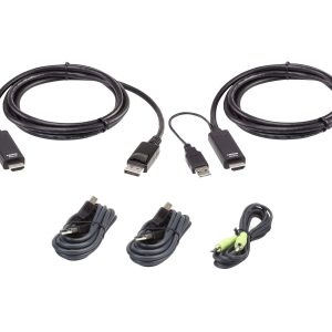 Aten Cable kit: 2x True 4K 1.8M