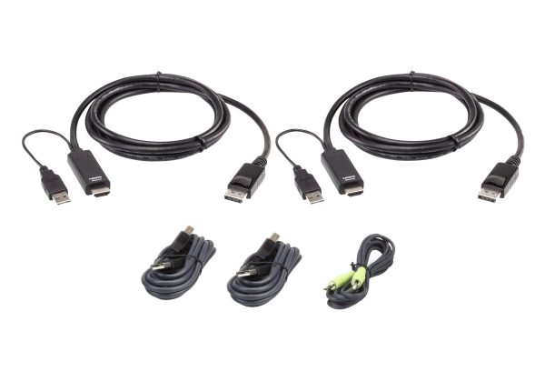 Aten Cable kit: 2x True 4K 1.8M