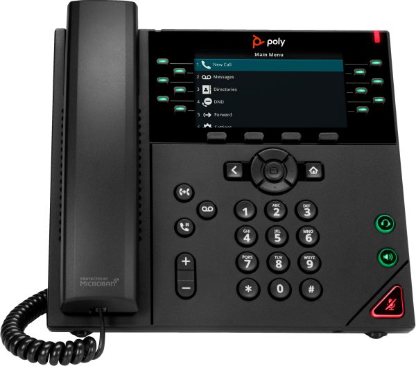 HP POLY VVX 450 12-Line IP Phone