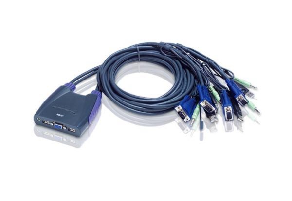 Aten CS64US 4-Port Cable KVM Switch