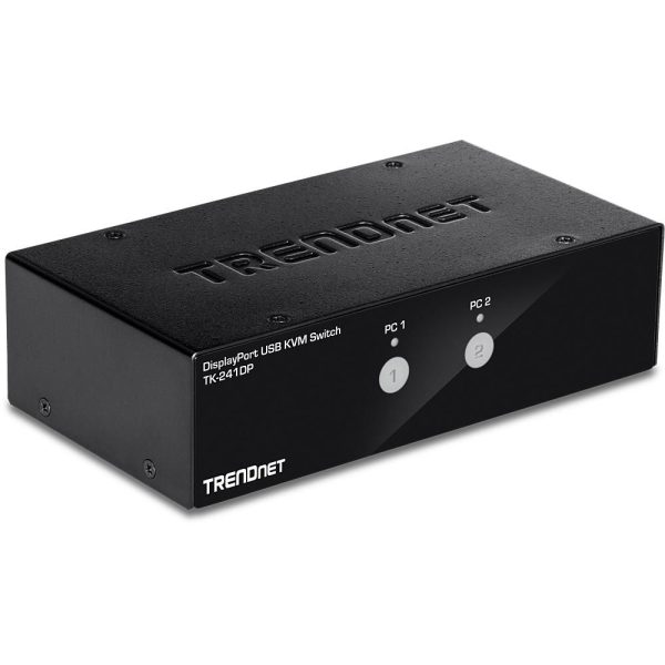 TRENDnet 2-Port DisplayPort KVM Switch