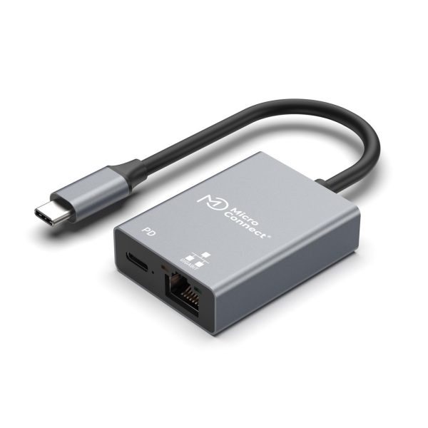 MicroConnect USB-C to RJ45 network adapter