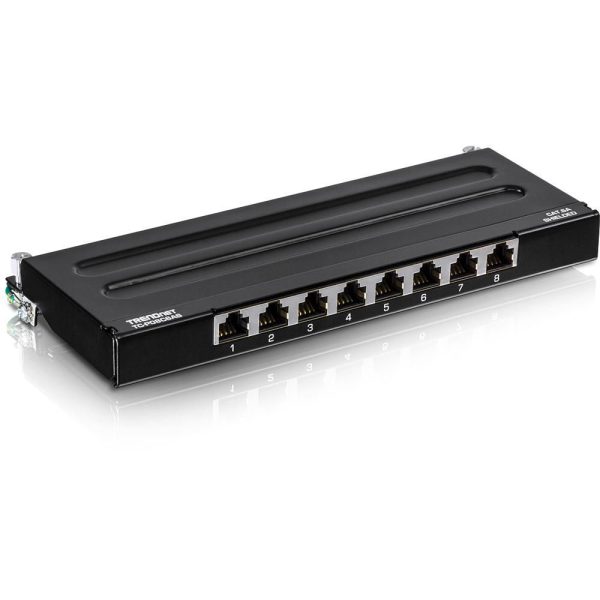 TRENDnet 8-Port Cat6a Shielded Wall